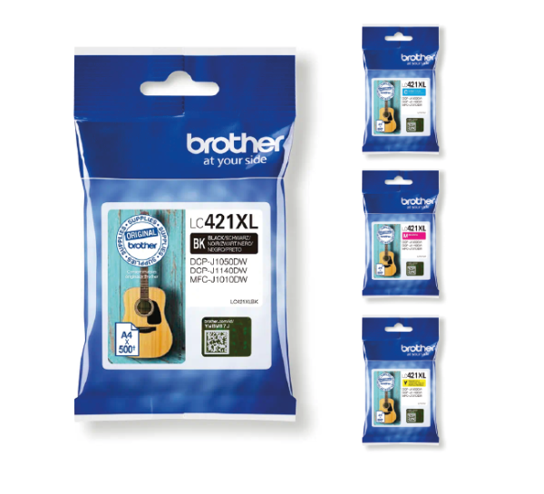 Brother LC421XLC Cartuccia inkjet originale - ciano