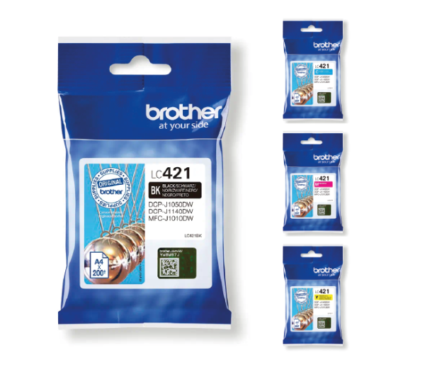 Brother LC421C Cartuccia inkjet originale - ciano